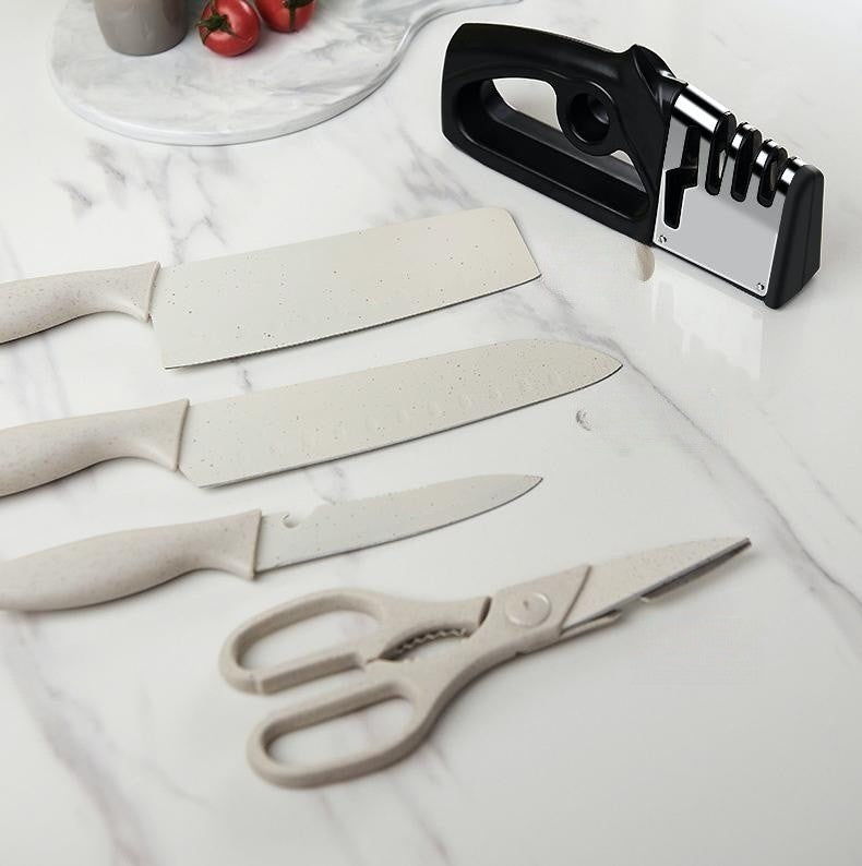 Four-in-one Kitchen Knife Sharpening